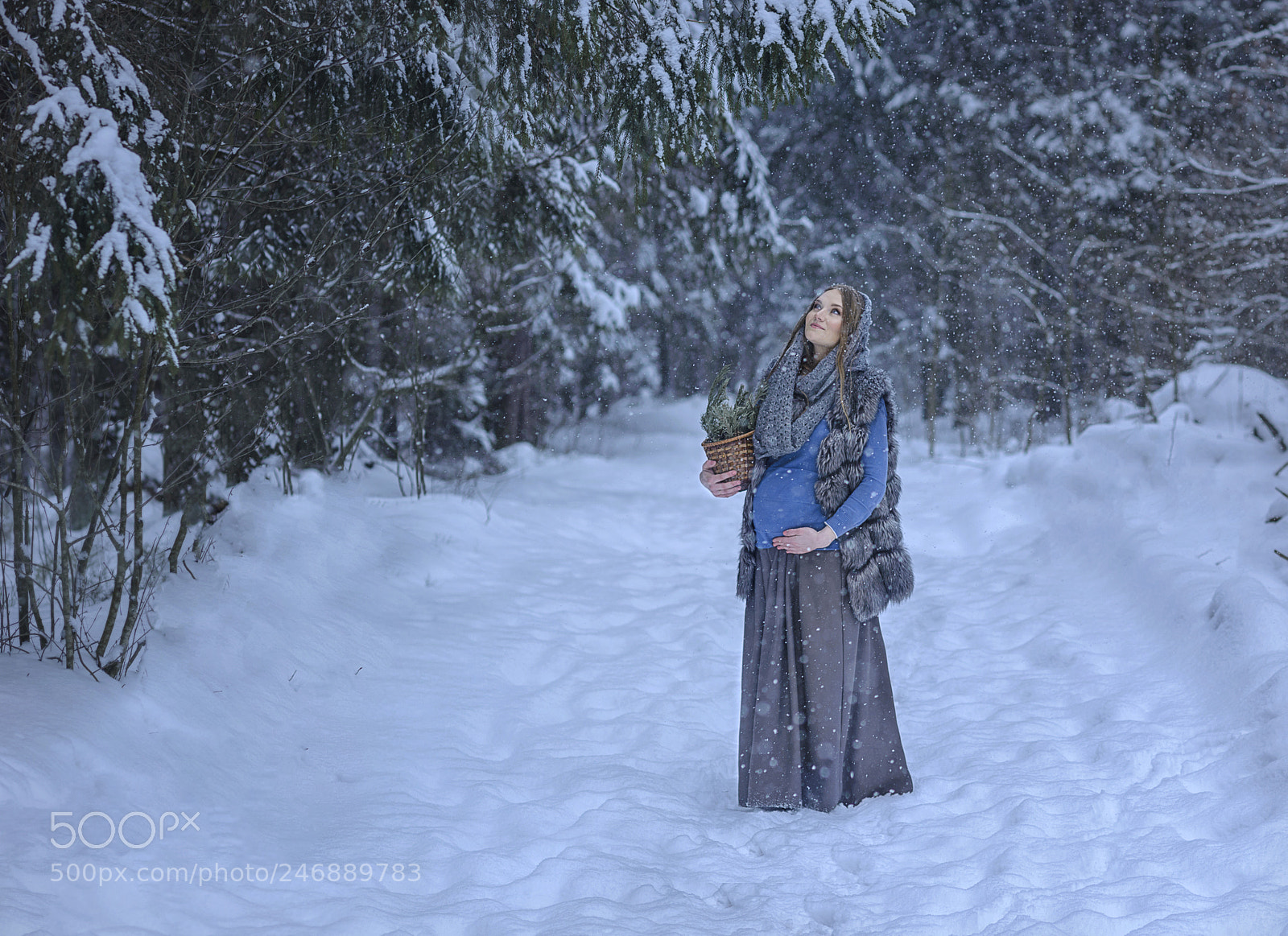 Nikon D610 sample photo. Зима-зимушка photography