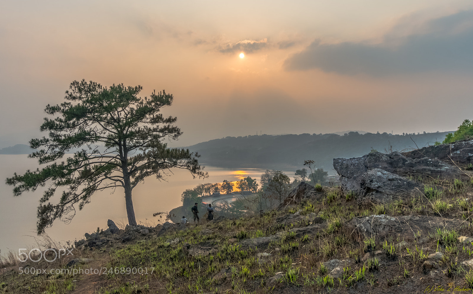 Sony a6300 sample photo. Umiam lake before sunset photography