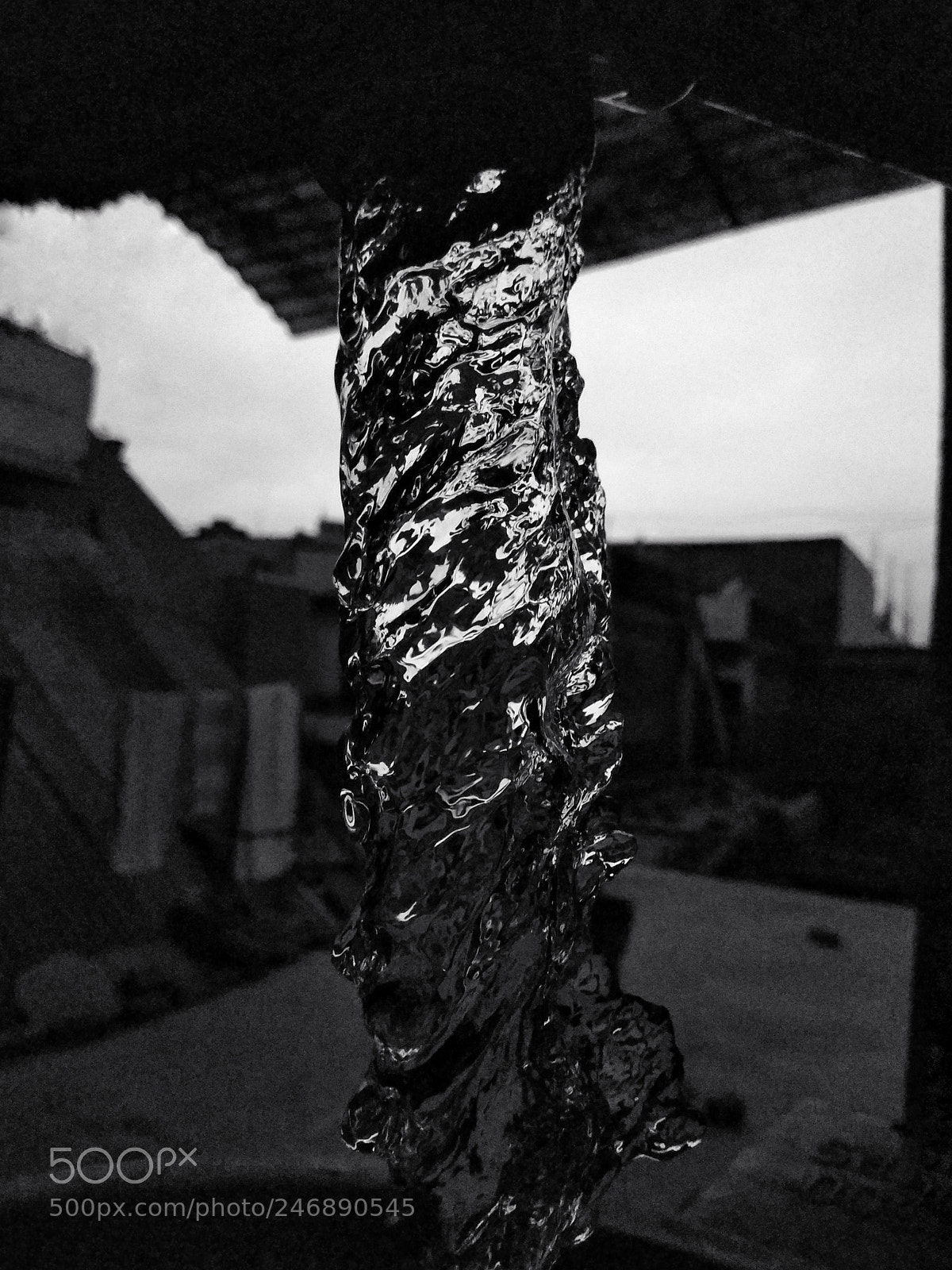 Xiaomi Redmi Note 4 sample photo. Falling water photography