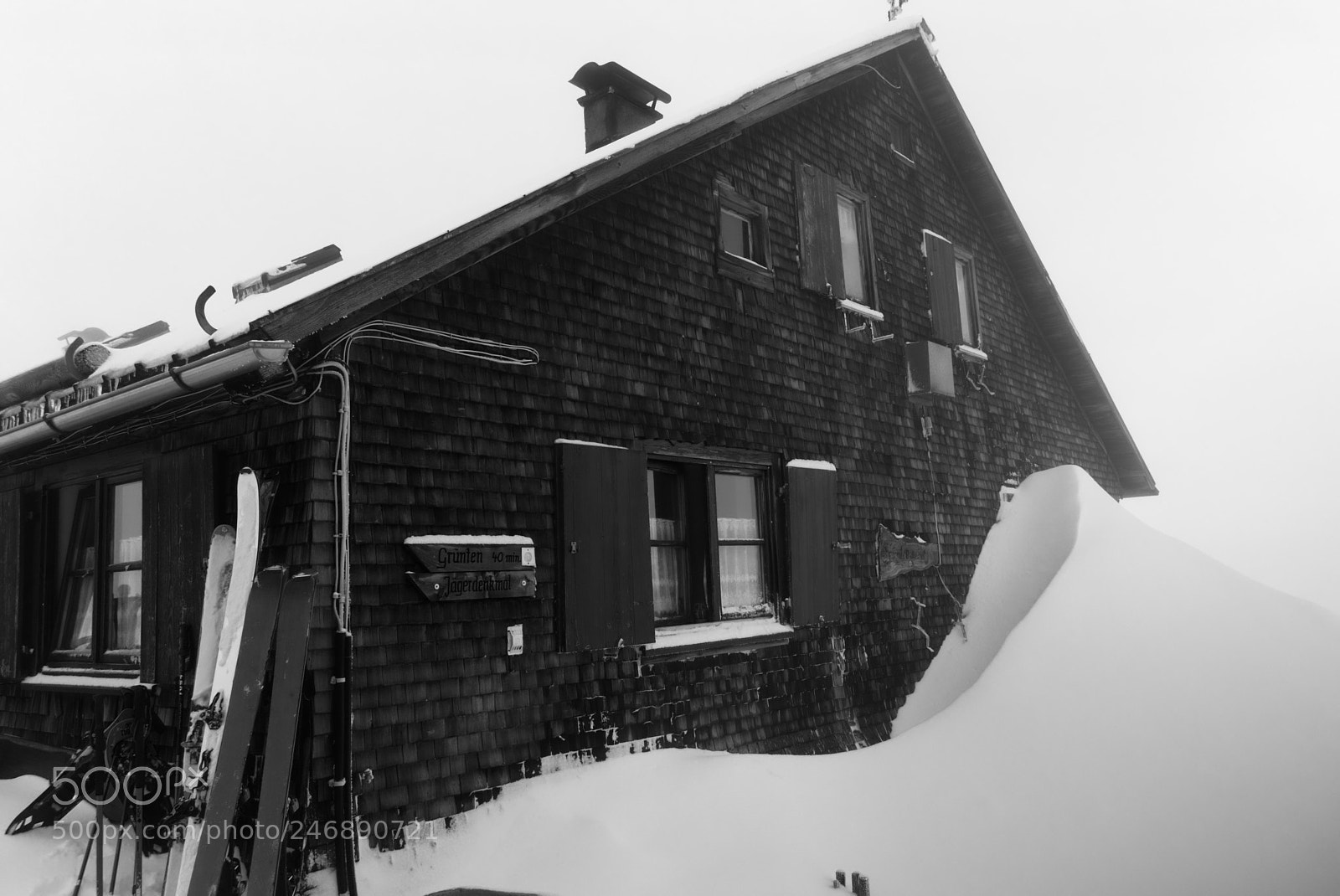 Fujifilm X-T2 sample photo. Mountain hut photography