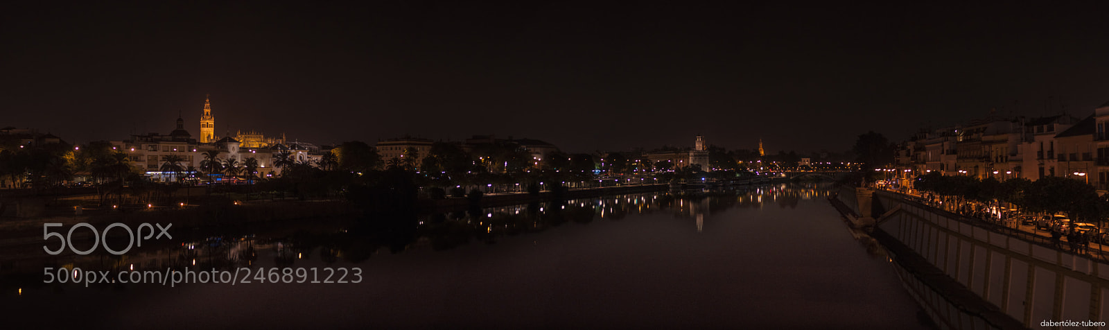 Nikon D90 sample photo. Sevilla by night... photography