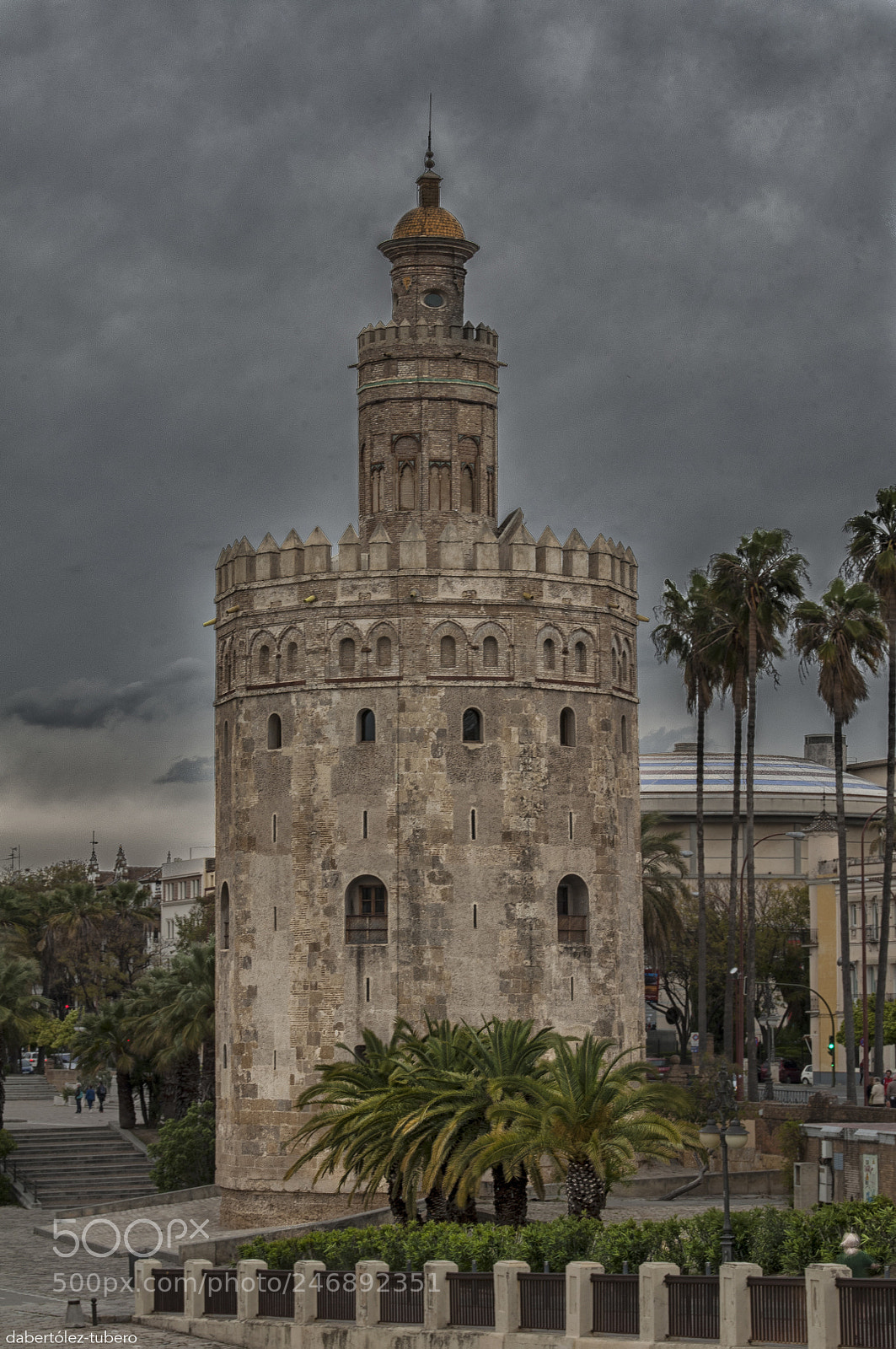 Nikon D90 sample photo. La torre del oro. photography