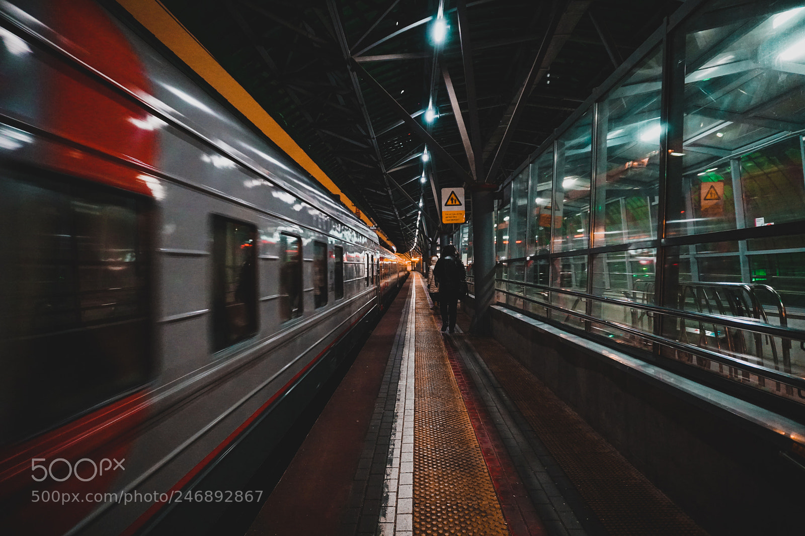 Sony a6300 sample photo. Train photography