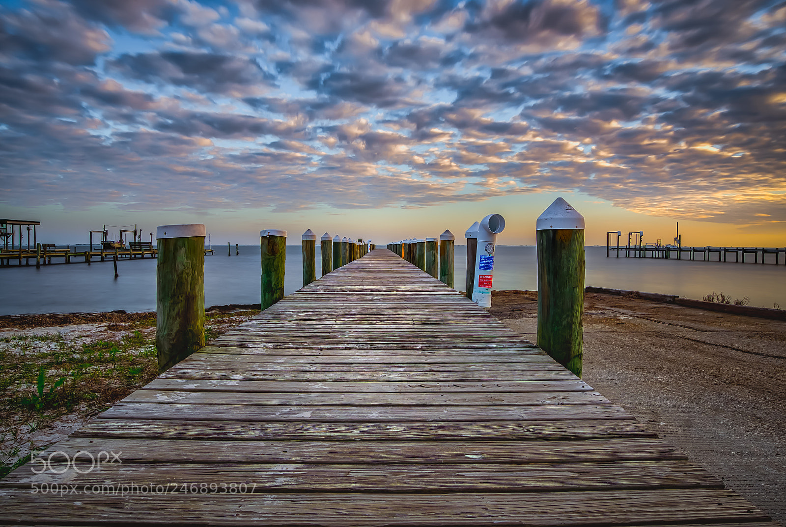 Sony a7R II sample photo. Sunset lonely dock view photography