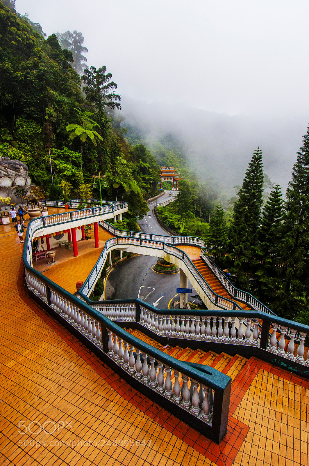 Nikon D90 sample photo. Genting stairs photography