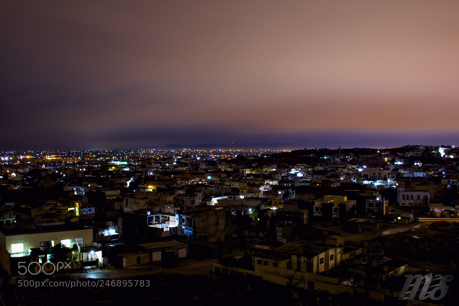Nikon D7500 sample photo. Rawalpindi pakistan at night photography