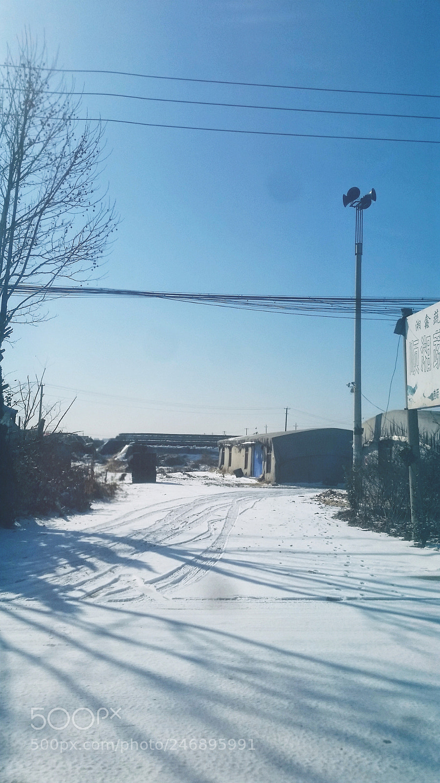 Samsung Galaxy S5 sample photo. 雪后归乡 photography