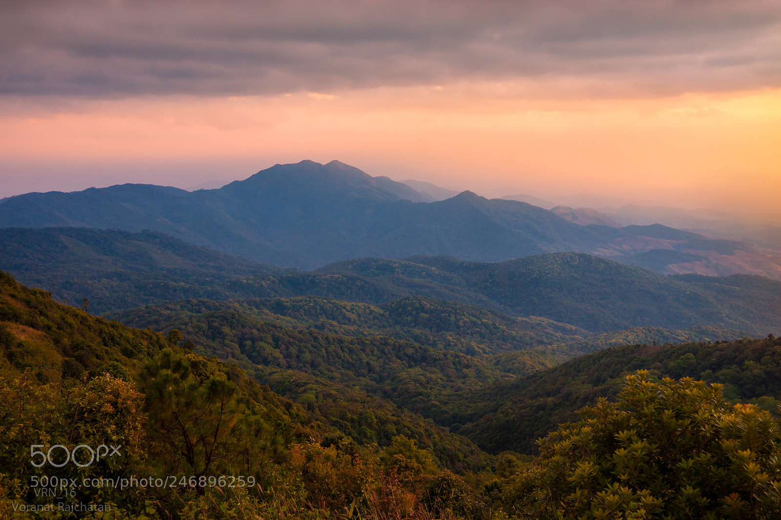 Canon EOS 50D sample photo. Viewpoint from doi inthanon photography