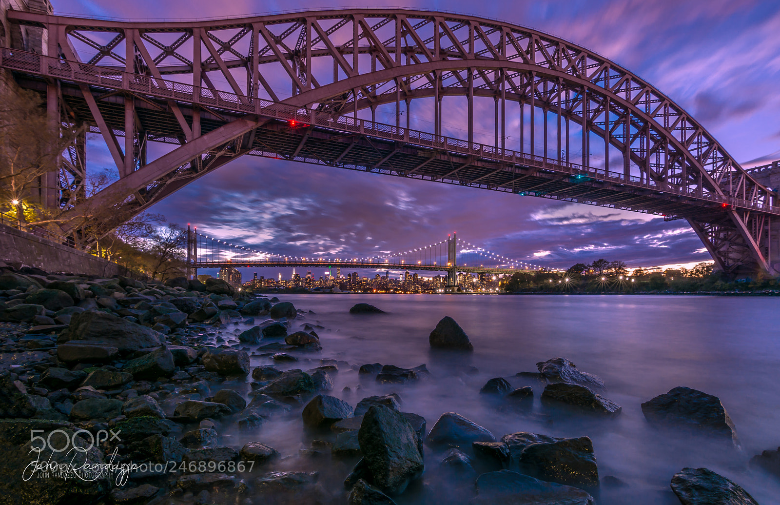 Nikon D7100 sample photo. The hell gate bridge photography