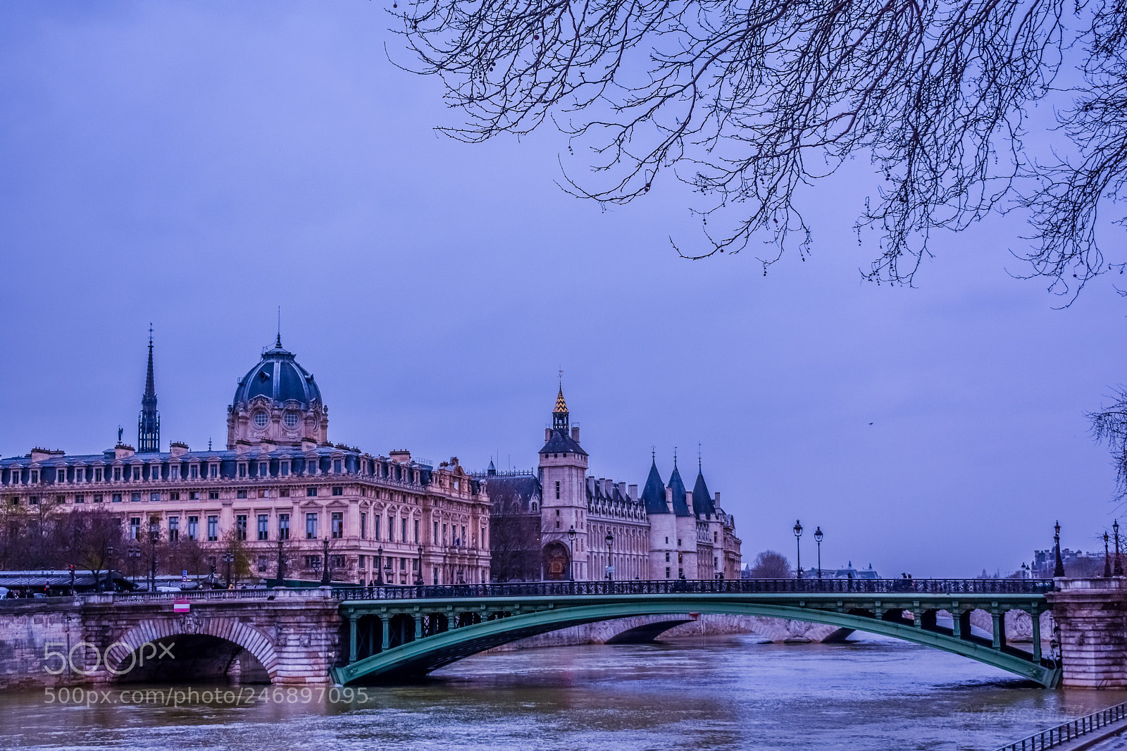 Nikon D3400 sample photo. A parisian bridge lensofutku photography