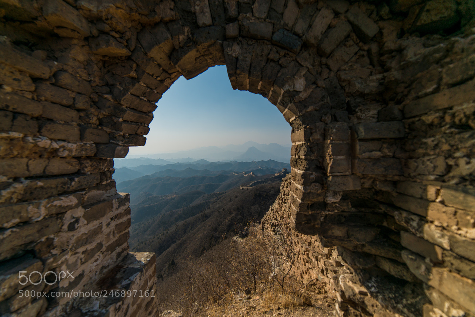 Nikon D800 sample photo. Great wall of china photography