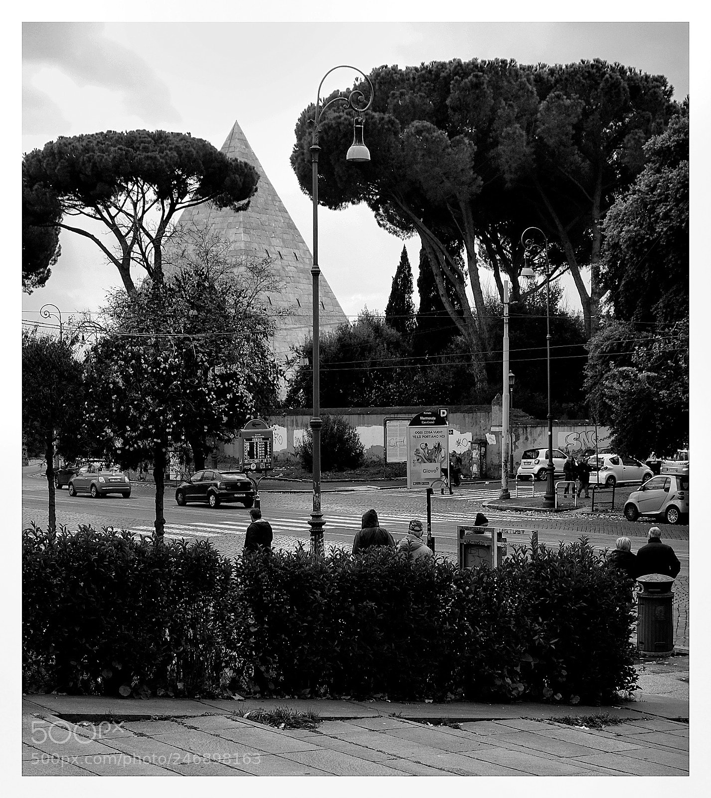 Fujifilm X-T1 sample photo. Piramide cestia photography