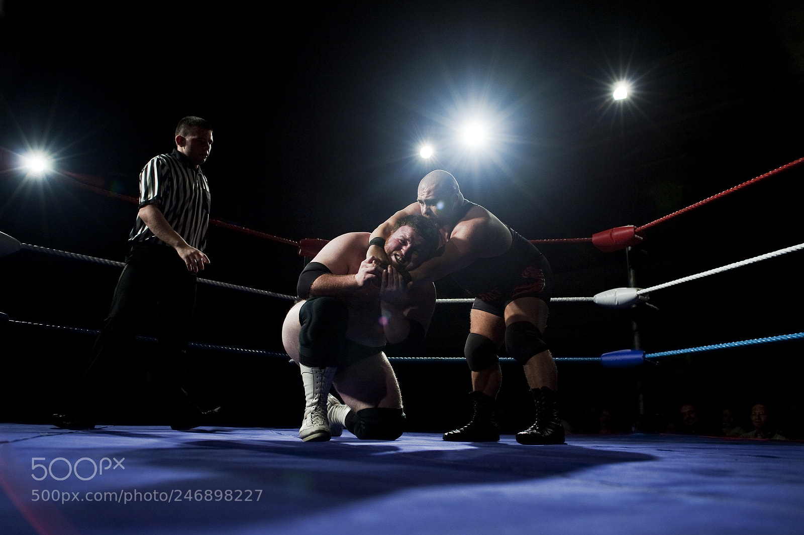 Canon EOS 5D sample photo. Wrestling in the uk photography