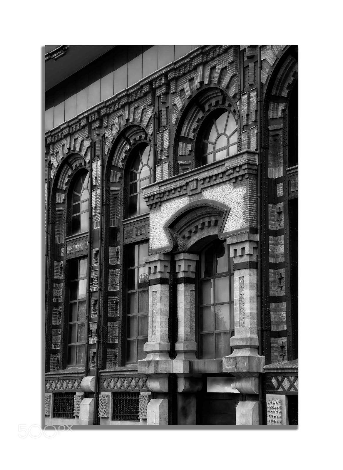 Nikon D7200 sample photo. Architecture in b & w photography