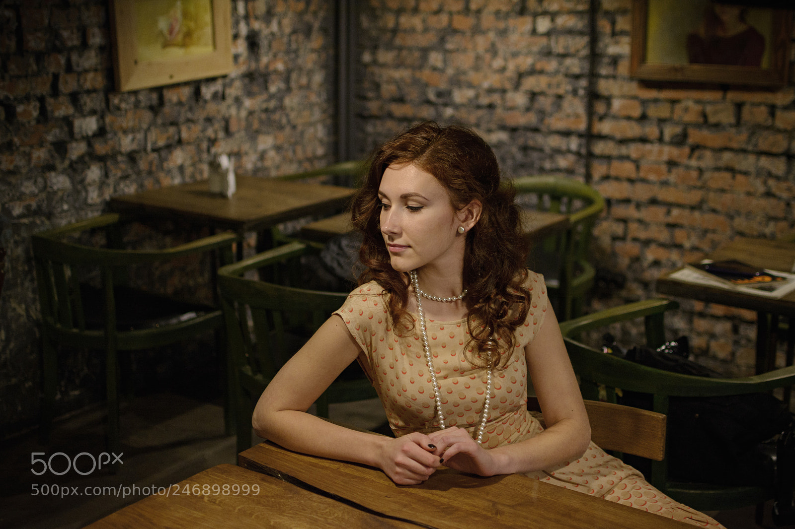 Nikon D5200 sample photo. In an old cafe photography