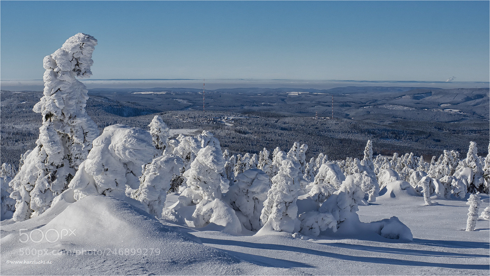 Olympus OM-D E-M10 sample photo. Winter im harz photography