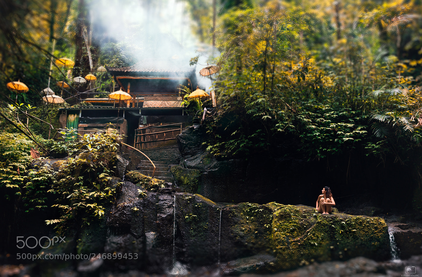 Sony a7R II sample photo. Kanto lampo waterfall photography