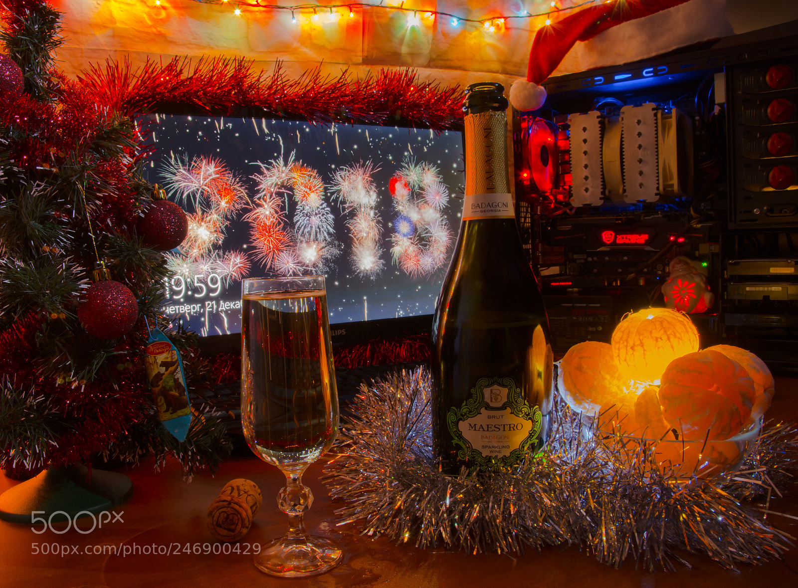 Nikon D7100 sample photo. Новогодний игровой стол photography