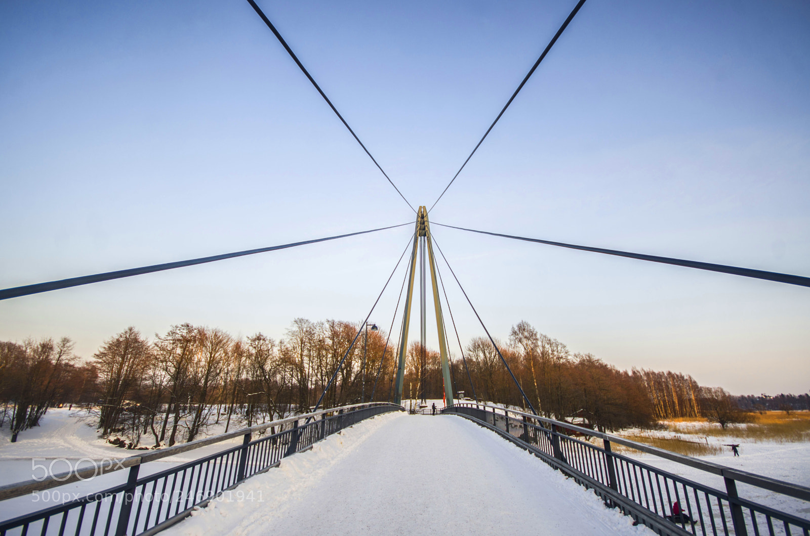 Pentax K-5 sample photo. Helsinki bridge photography