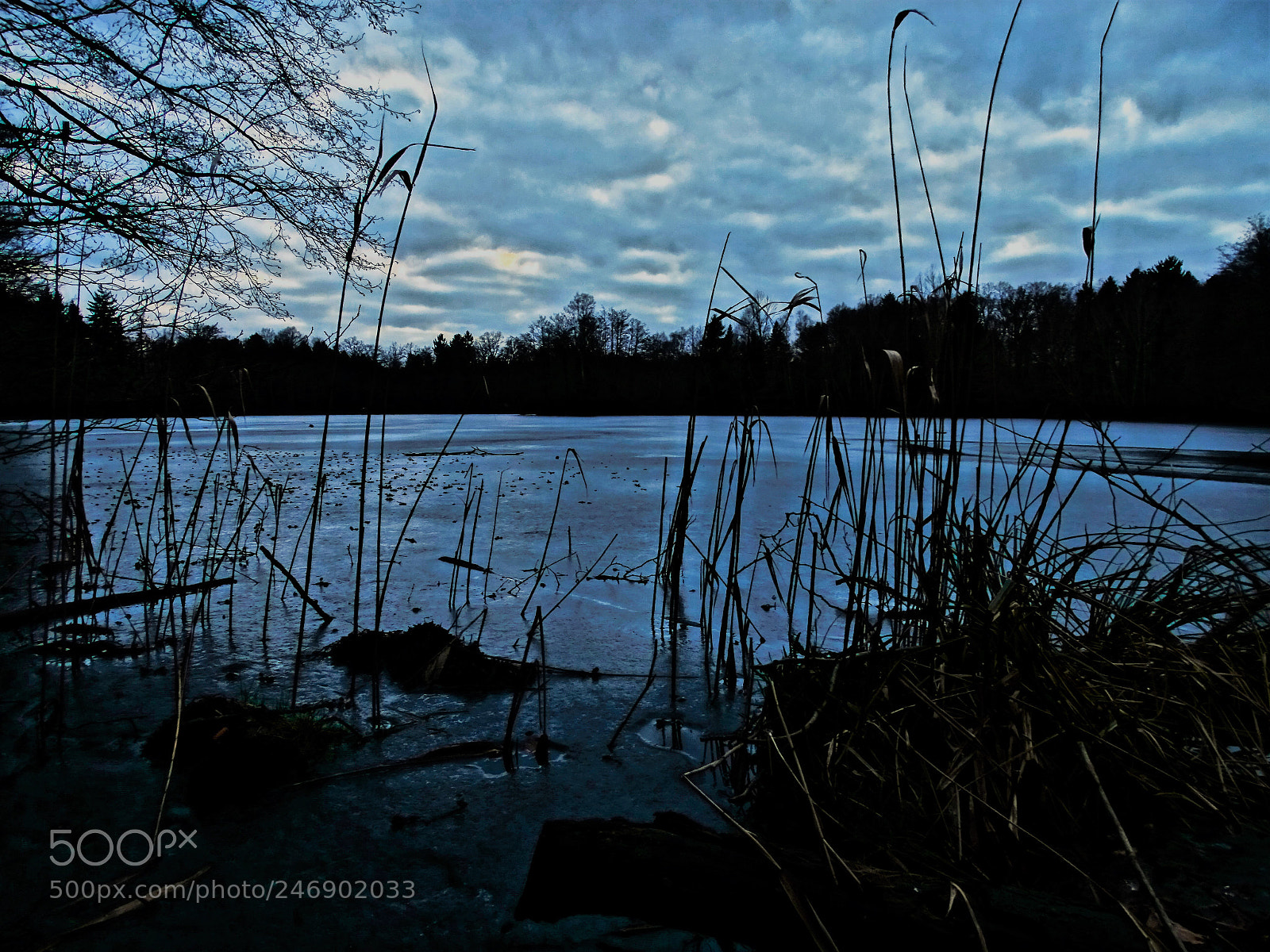 Sony Cyber-shot DSC-HX400V sample photo. Winterabend photography