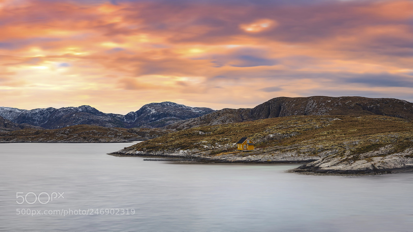Olympus PEN-F sample photo. Flatanger fjord photography