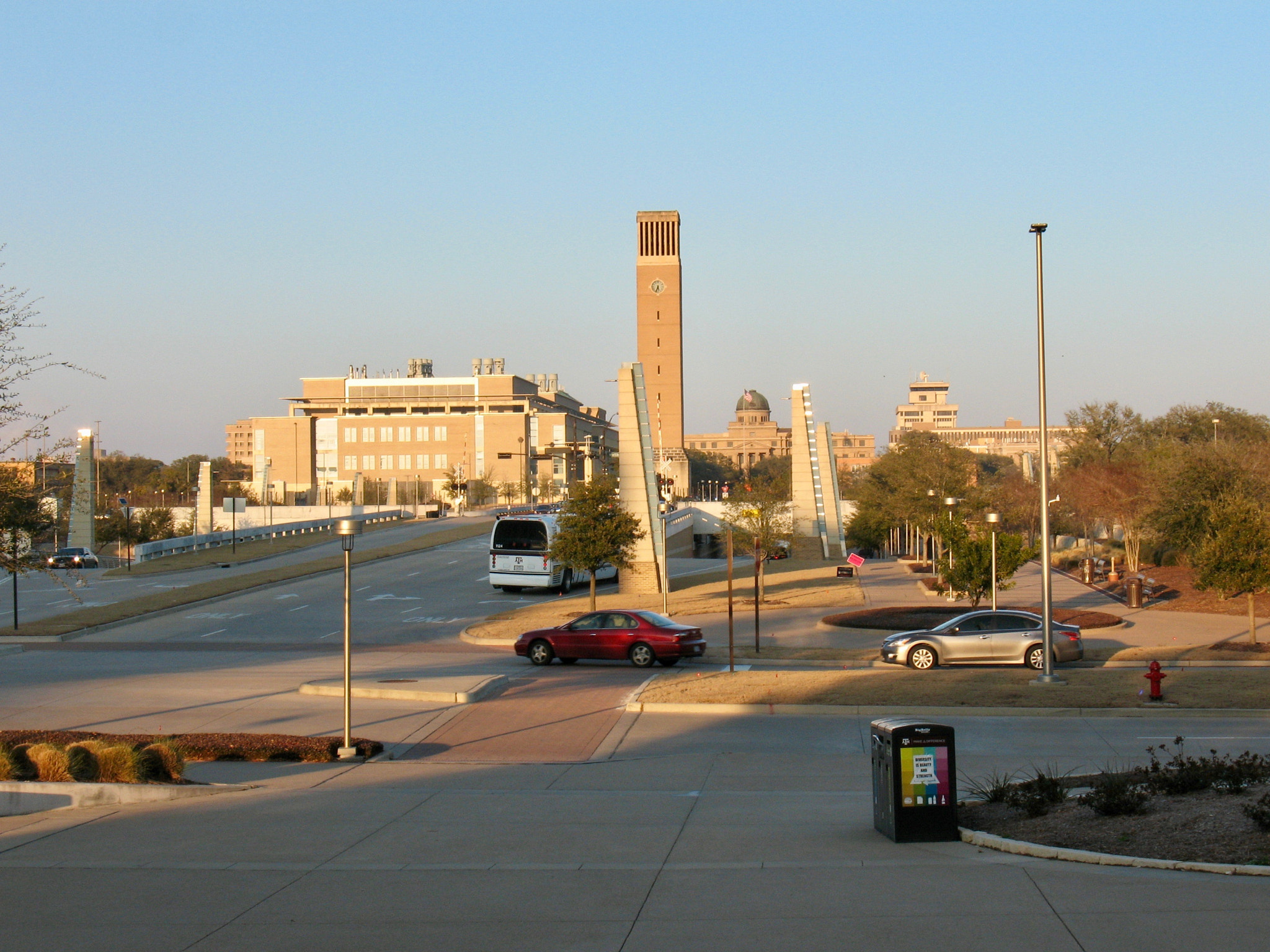 Canon POWERSHOT A630 sample photo. Texas a&m university, a view from the west campus photography