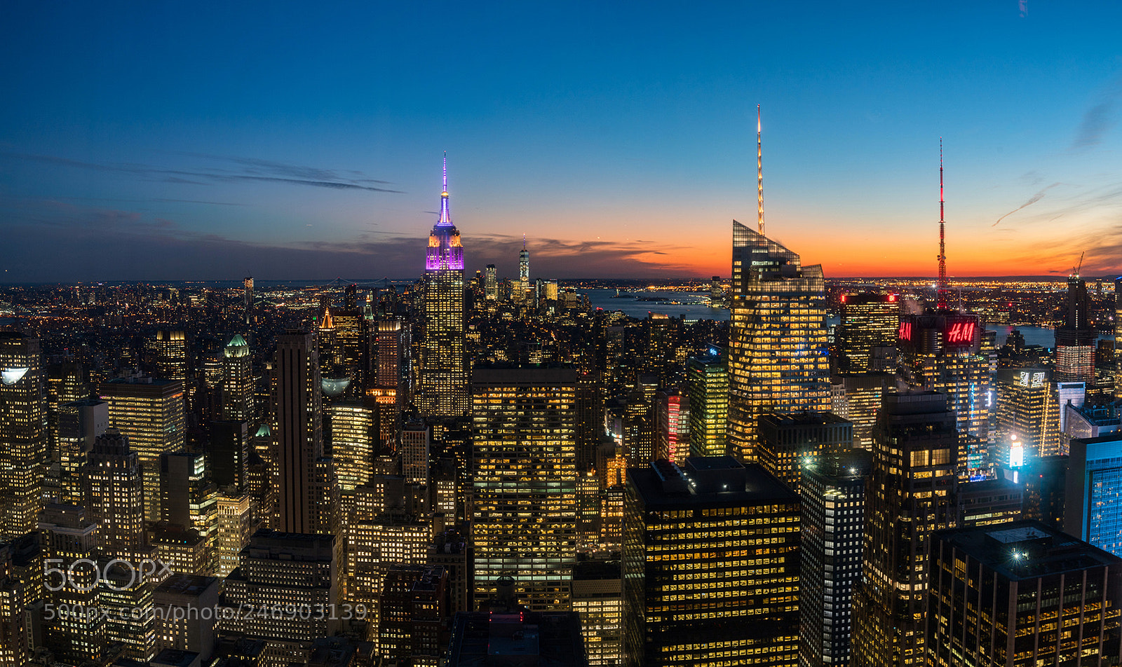 Sony a7R II sample photo. Sunset over manhattan photography