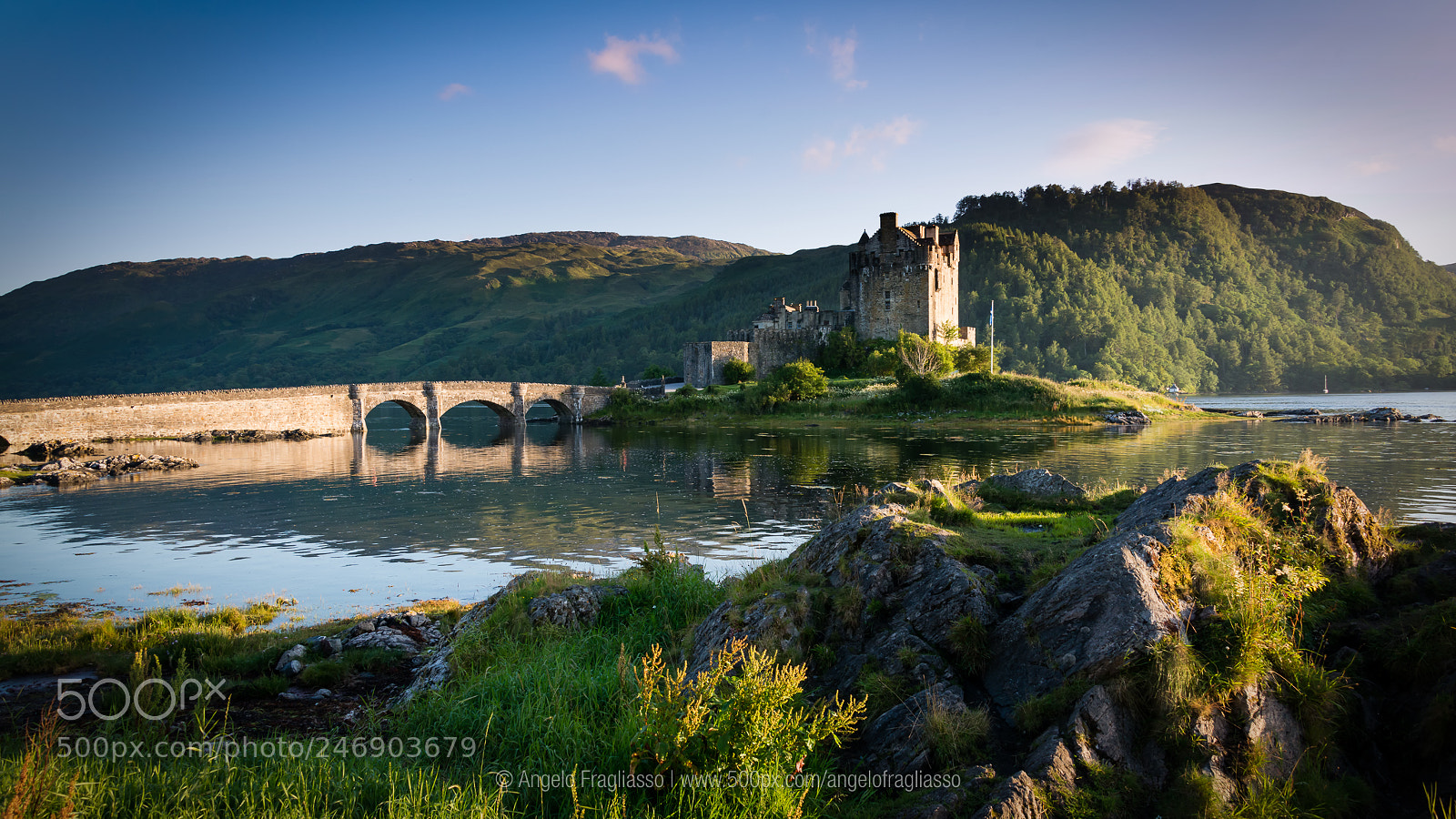 Nikon D800 sample photo. Eilean donan castle photography