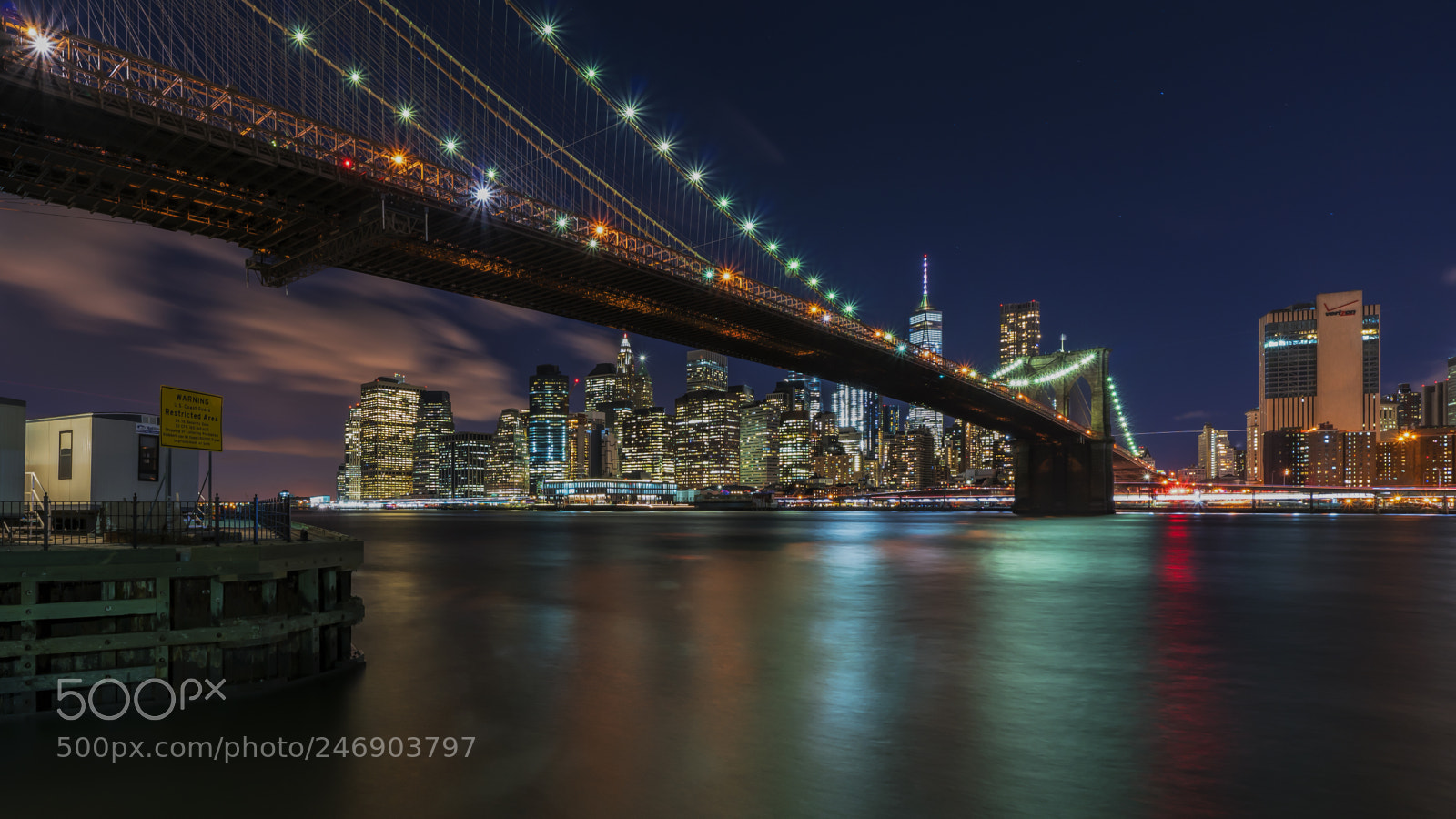 Sony a7R II sample photo. Brooklyn bridge photography