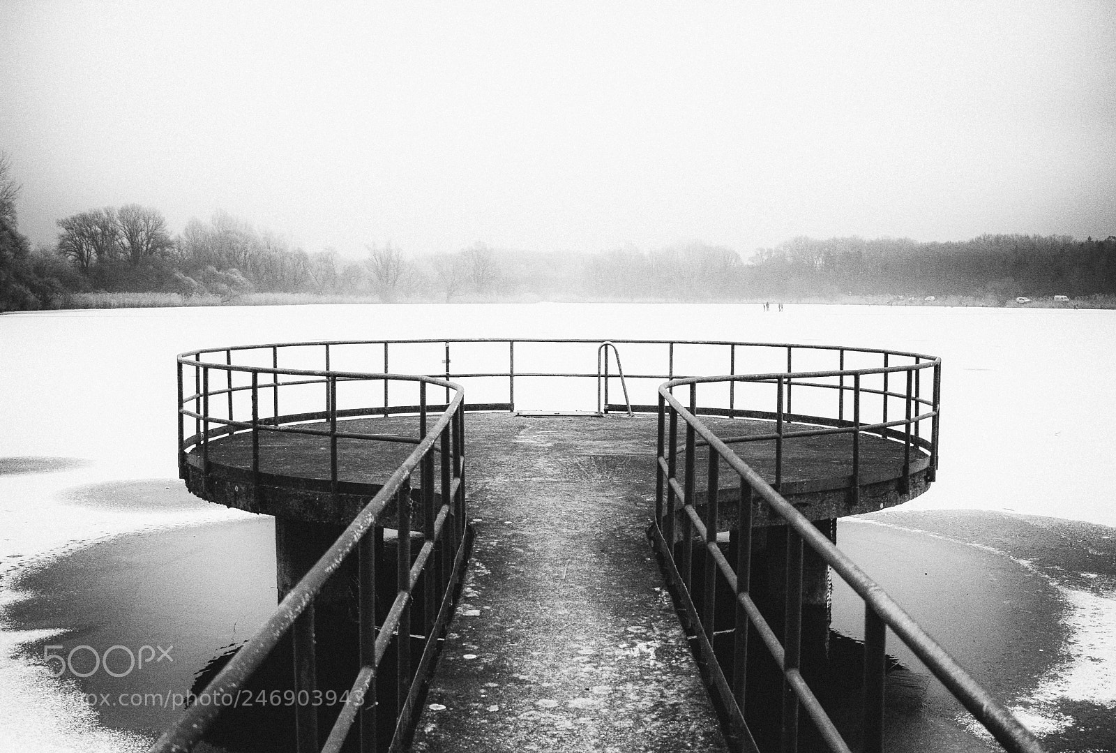 Canon EOS 40D sample photo. Lake naplas frozen photography