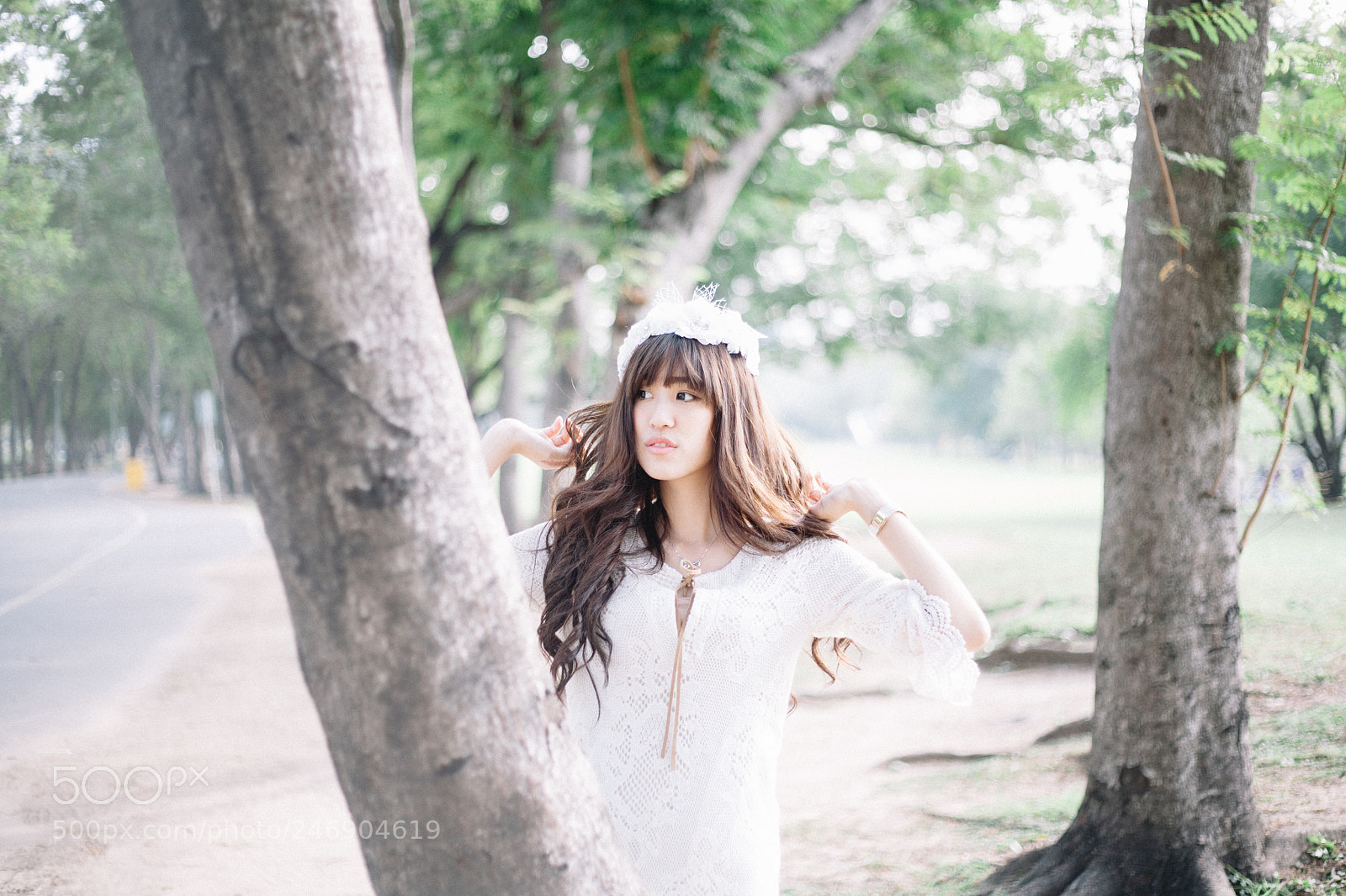 Canon EOS 5D sample photo. Beauty girl in wedding photography