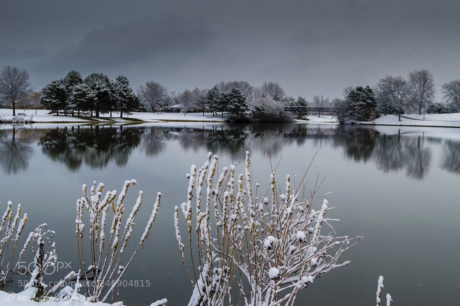 Nikon D3200 sample photo. Snowy lake photography
