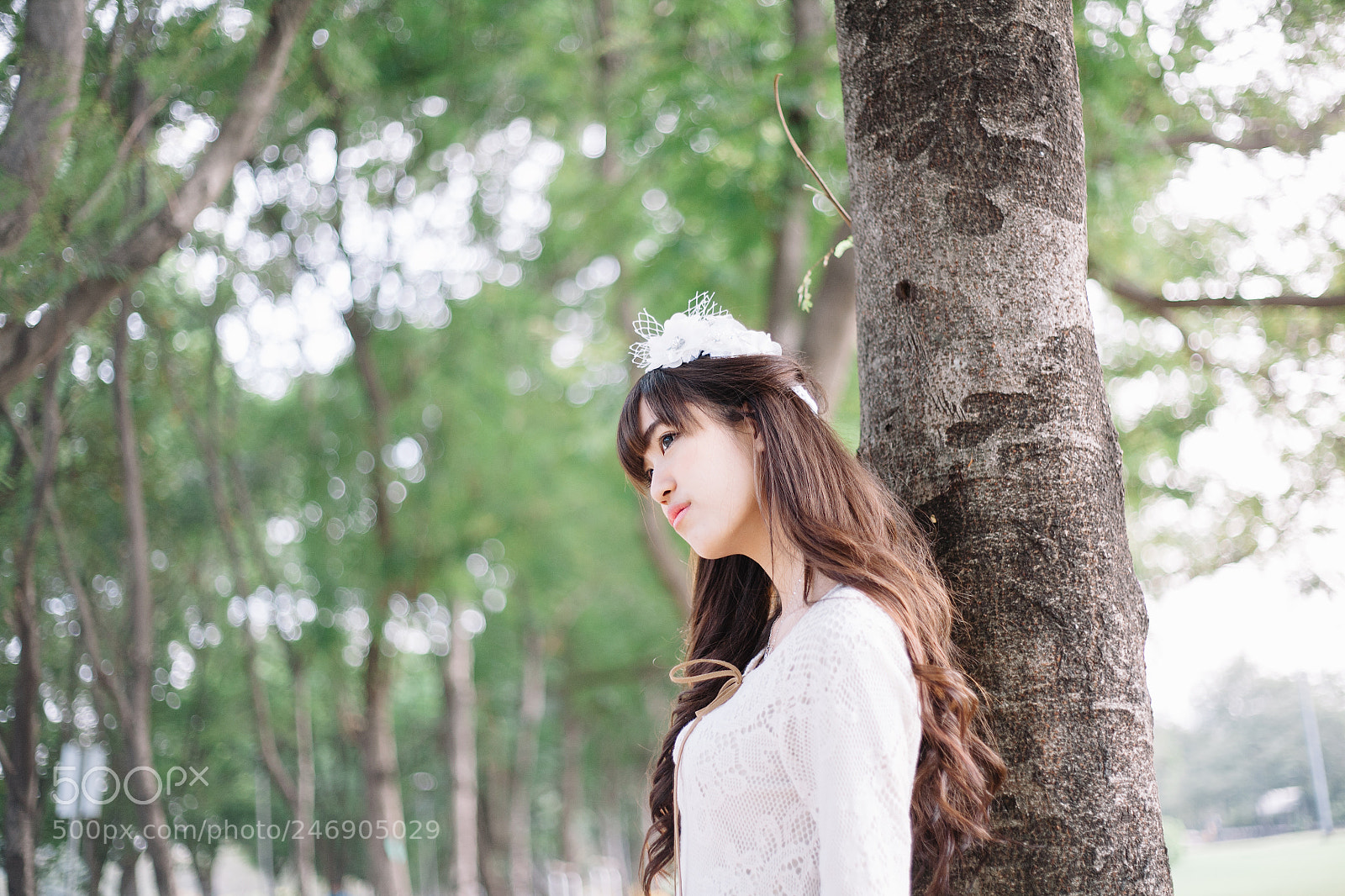 Canon EOS 5D sample photo. Beauty girl in wedding photography