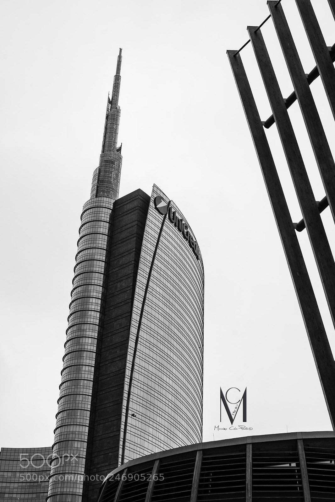 Nikon D7200 sample photo. Tower unicredit milano italy photography
