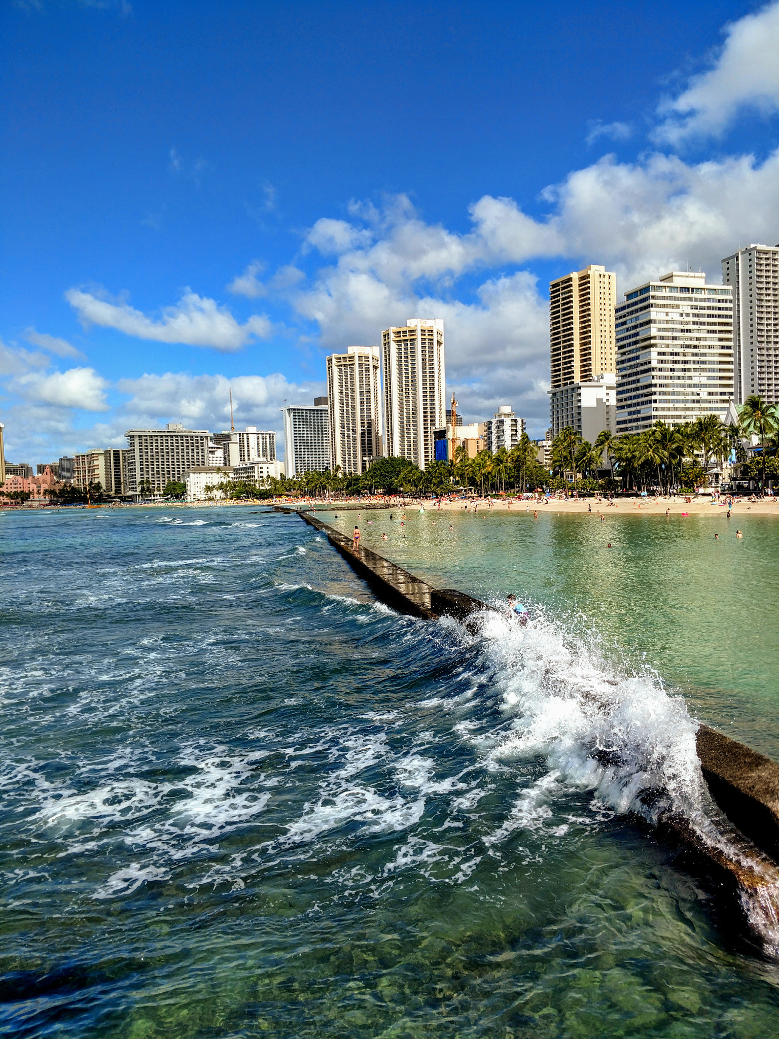 Motorola XT1650 sample photo. Waikiki photography