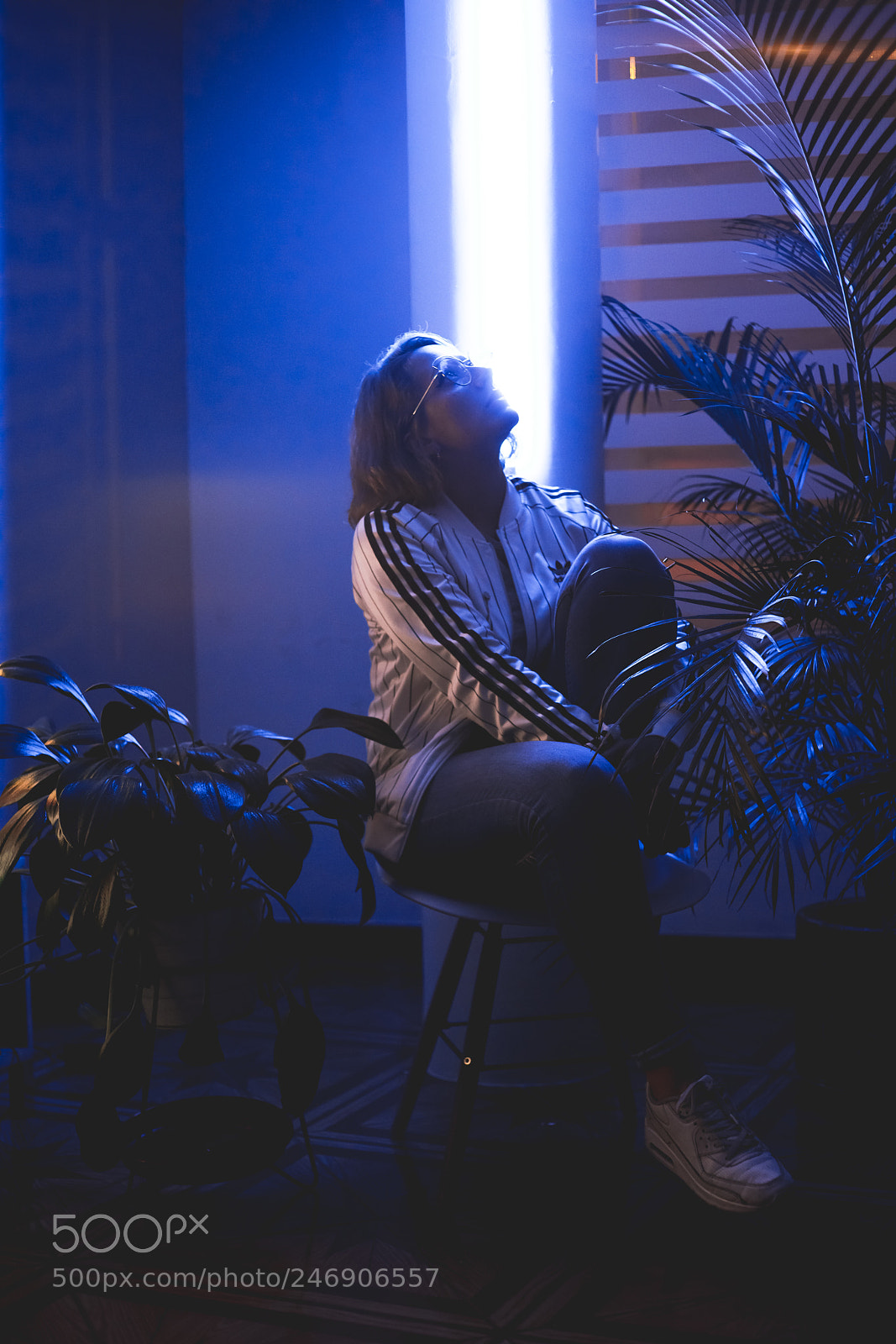 Sony a7R II sample photo. In blue photography