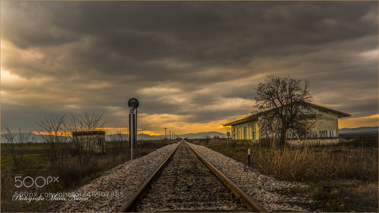 Nikon D7200 sample photo. Railroad photography