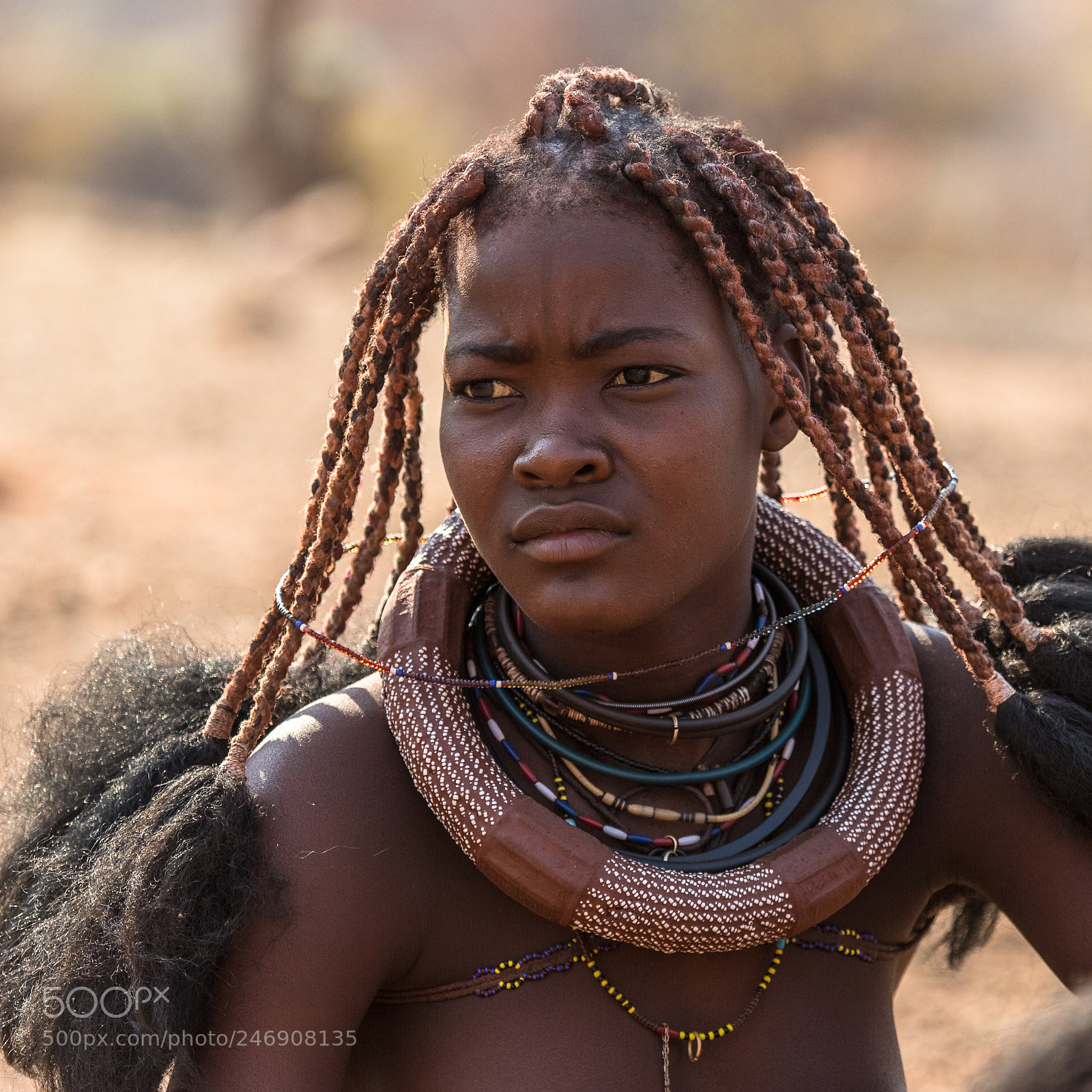 Canon EOS 6D Mark II sample photo. Himba girl photography