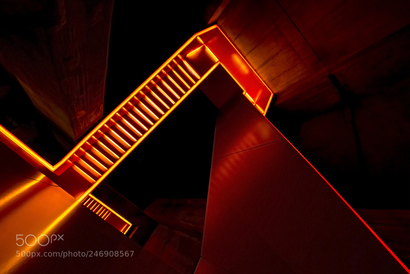 Nikon D610 sample photo. Stairway to hell photography