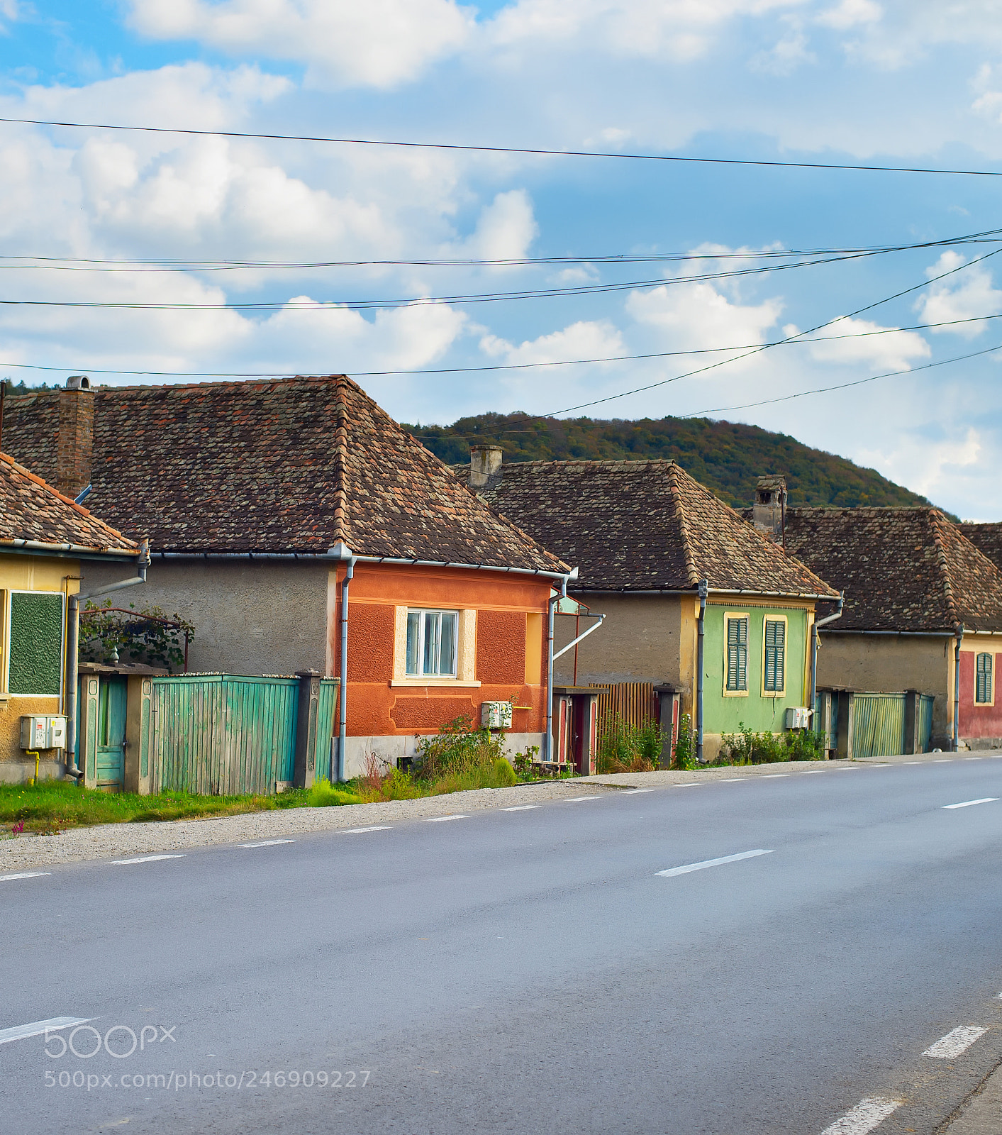 Nikon Df sample photo. Transylvania village, romania photography