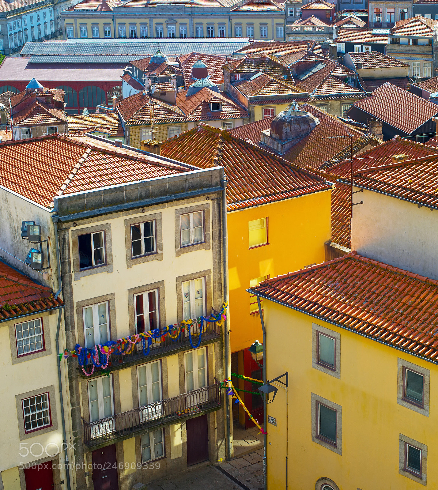 Nikon Df sample photo. Porto old town street photography
