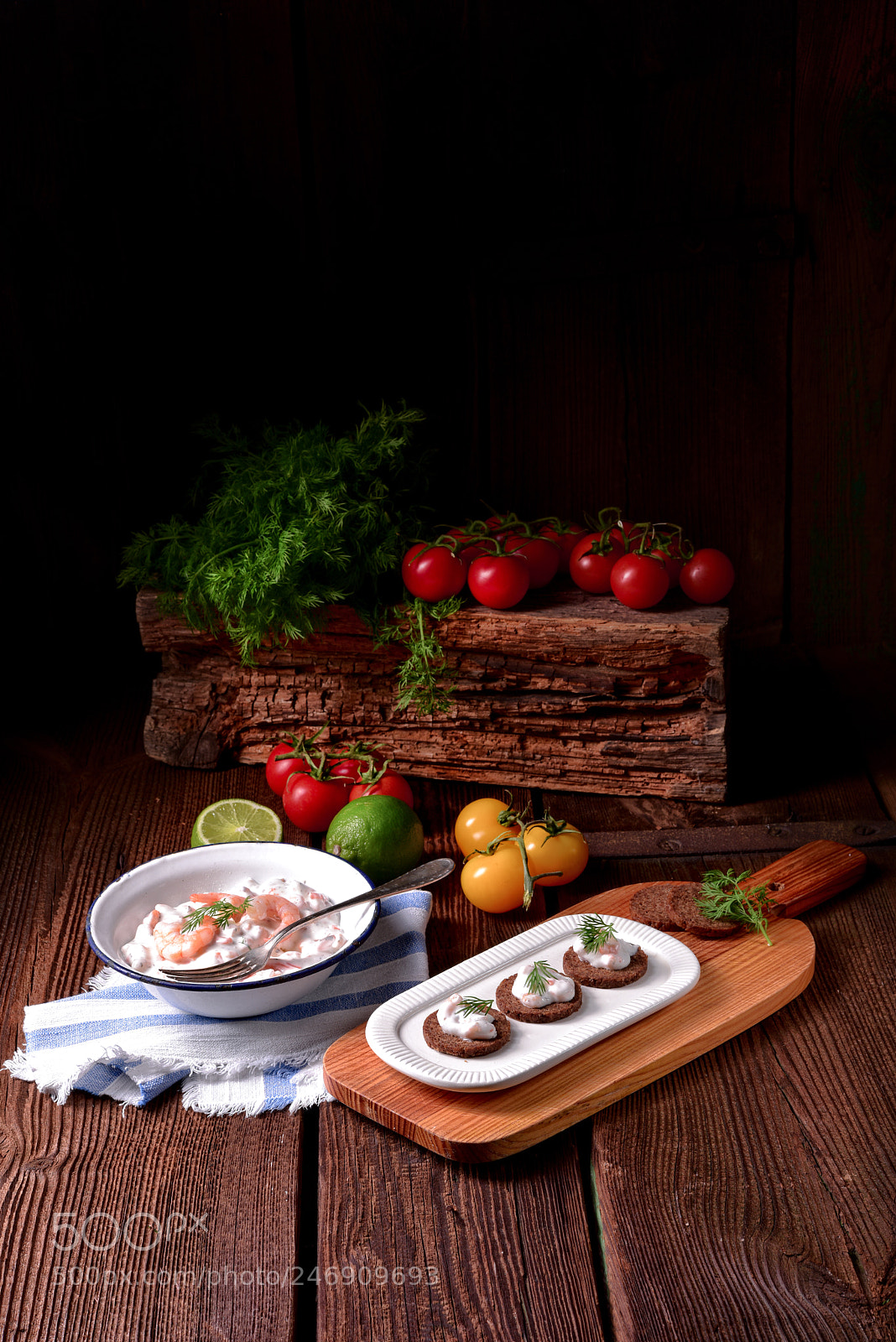 Nikon D810 sample photo. Rustic crab salad photography