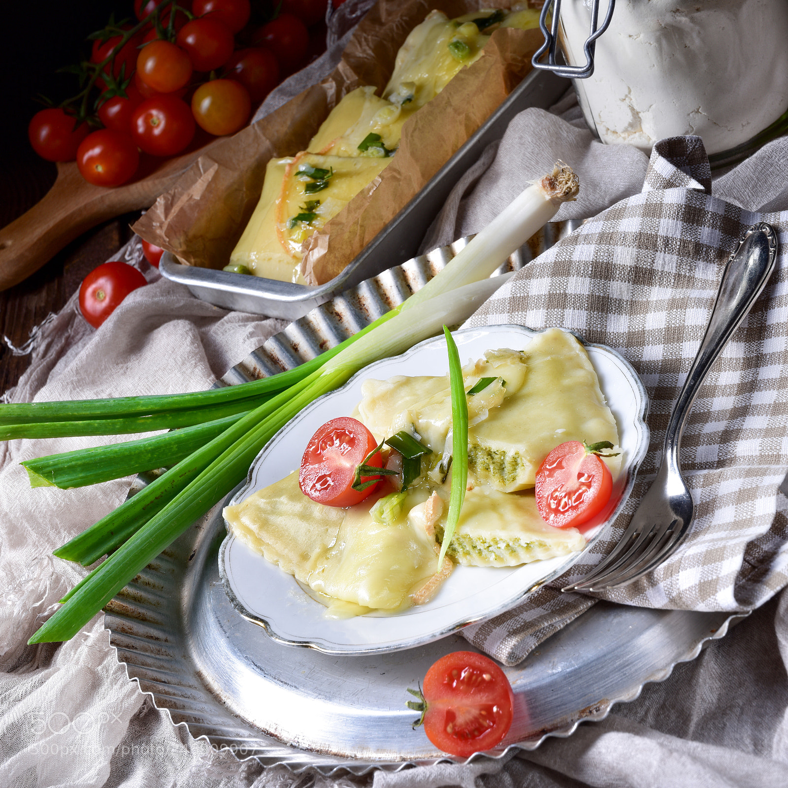 Nikon D810 sample photo. Swabian ravioli gratinated with photography