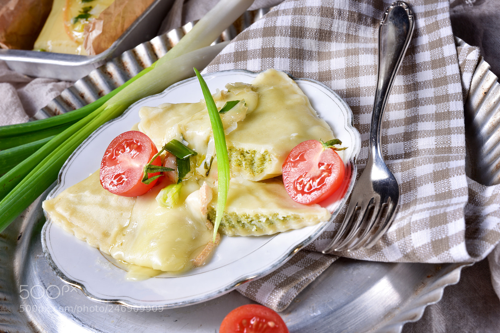 Nikon D810 sample photo. Swabian ravioli gratinated with photography