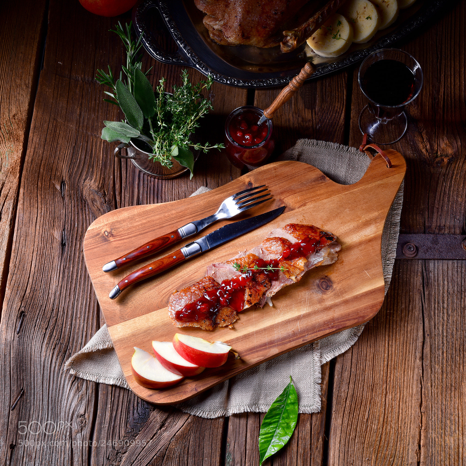 Nikon D810 sample photo. Fried duck breast with photography