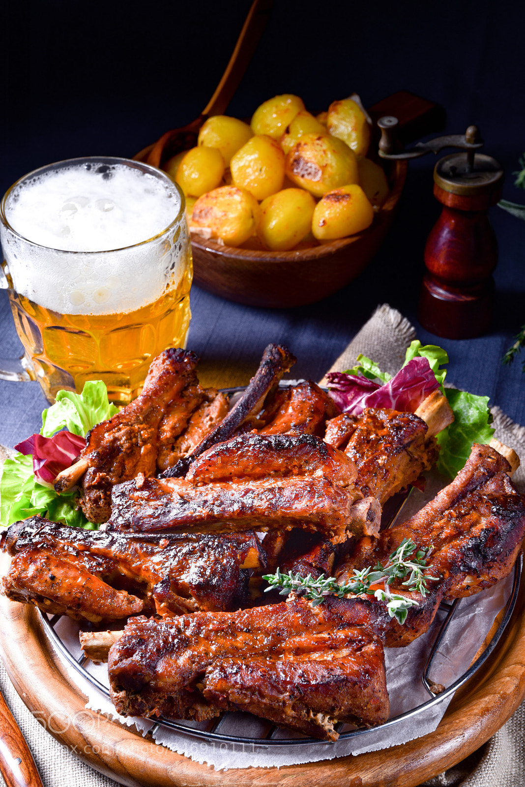 Nikon D810 sample photo. Delightful bbq spareribs from photography