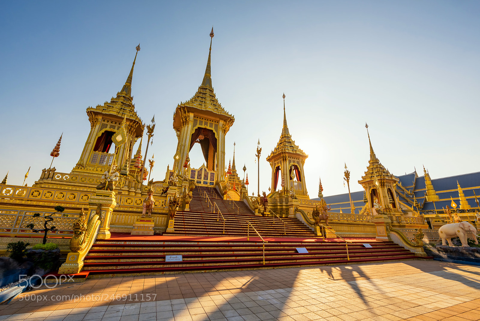 Nikon D810 sample photo. Royal cremation of king photography