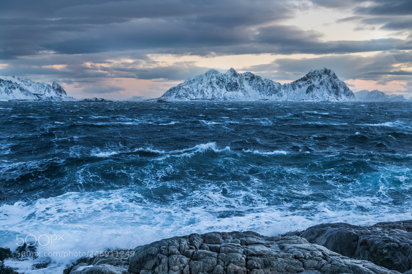 Sony ILCA-77M2 sample photo. Stormy day at lofoten photography