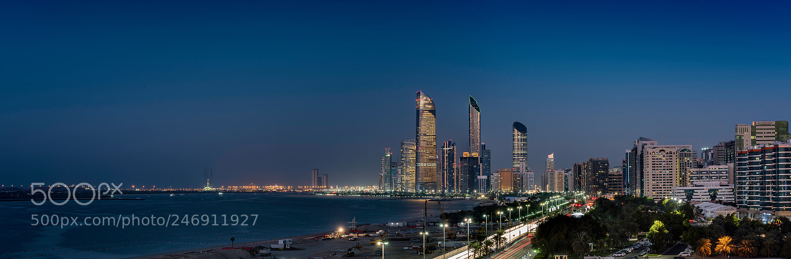 Nikon D810 sample photo. Abu dhabi during sunset. photography