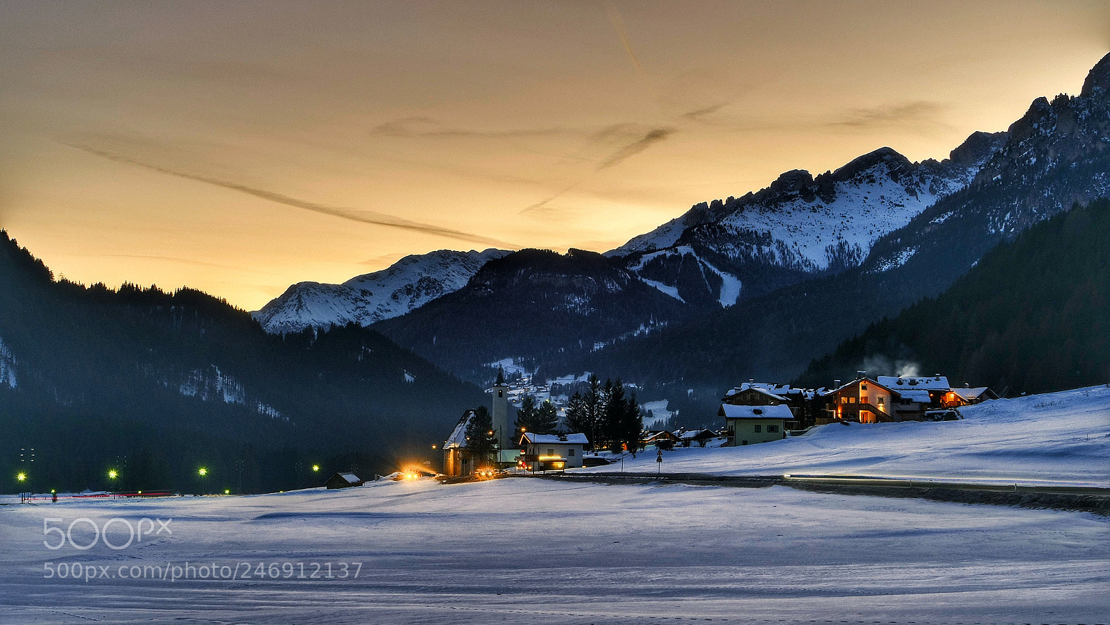 Panasonic Lumix DMC-FZ1000 sample photo. Sunset in the dolomites photography